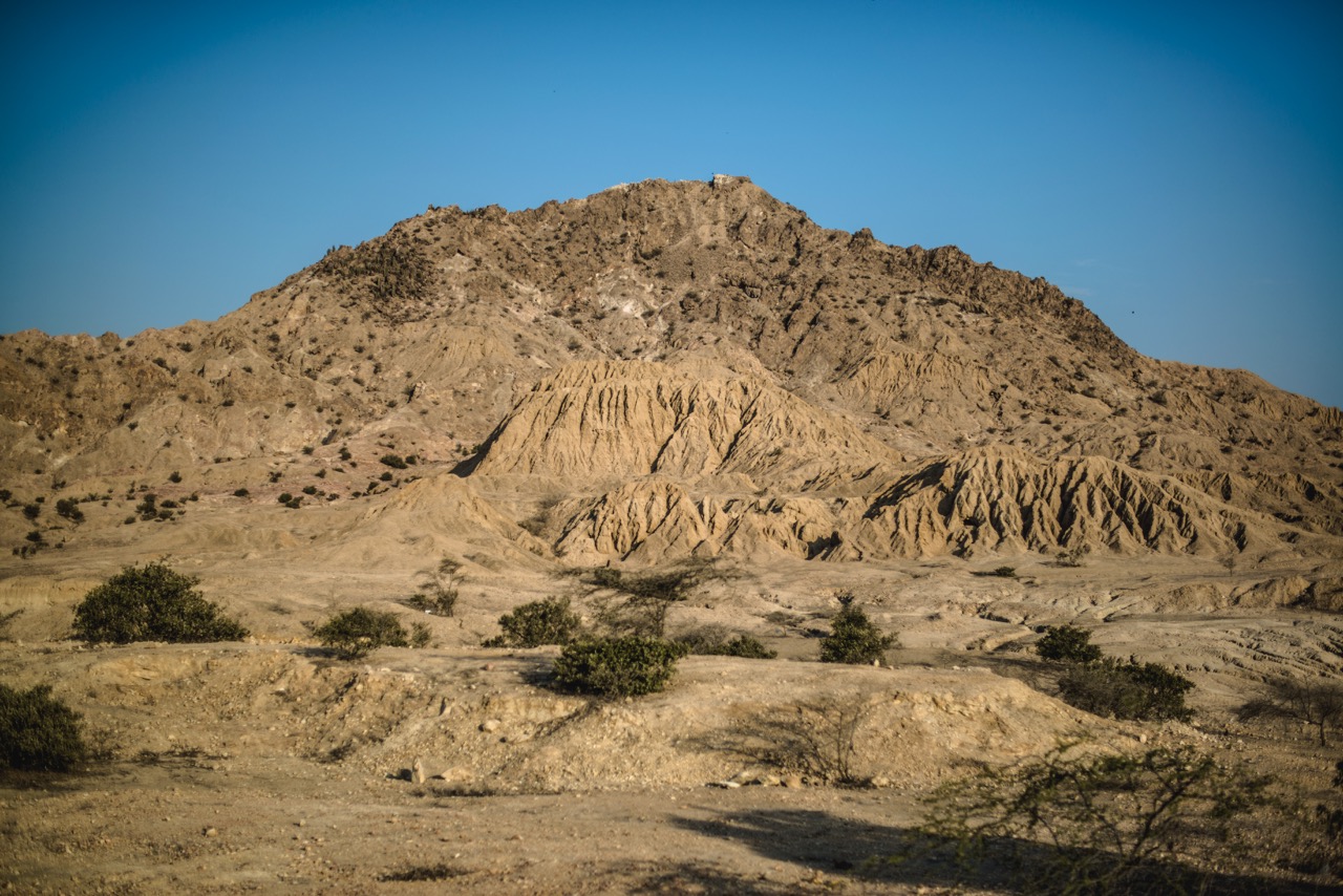 Huaca Vieja, en el Complejo arqueológico de Túcume.