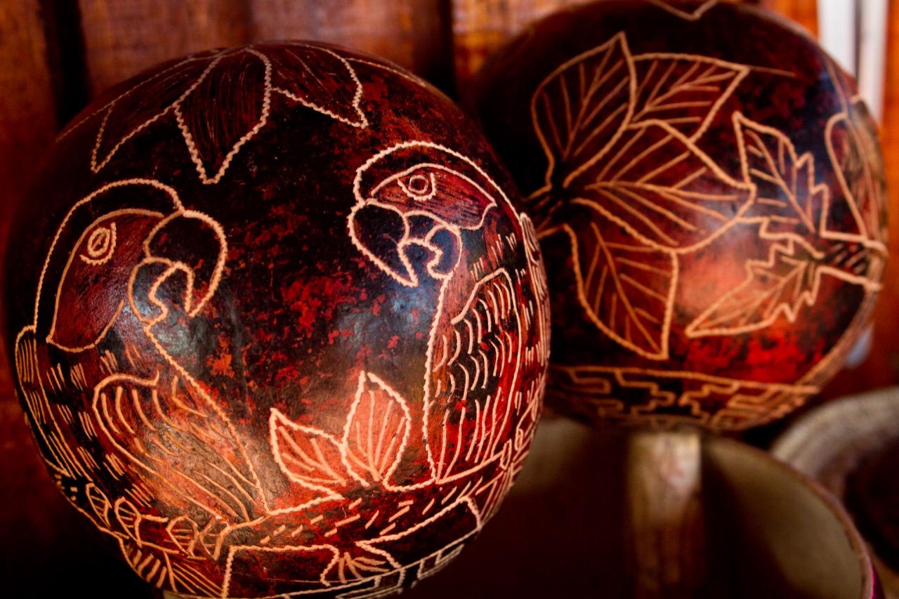 Artesanía de la comunidad de San Jorge, reserva nacional Pacaya Samiria.